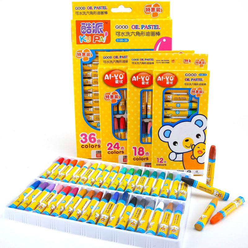 Max Crayon Painting Oil Pastel 12/18/24/36 Colors Graffiti Soft Pastel Drawing Pen For Artist School Stationery Supplies Crayon