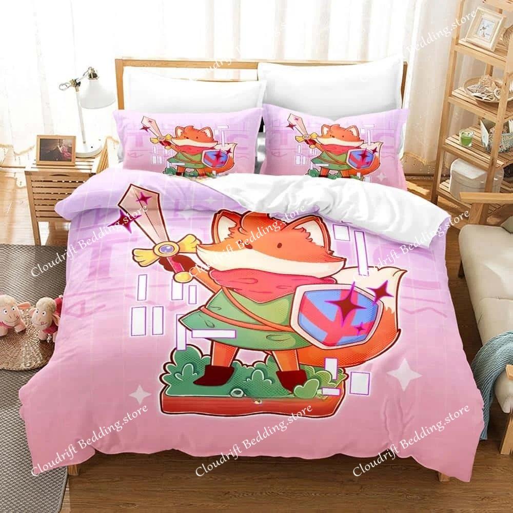 Neues 3D-gedrucktes Tunika-Spiel Bettwäscheset Einzelbett Twin Full Queen King Size Bettset Erwachsene Kind Schlafzimmer Bettdeckenbezug-Sets Heimtextilien