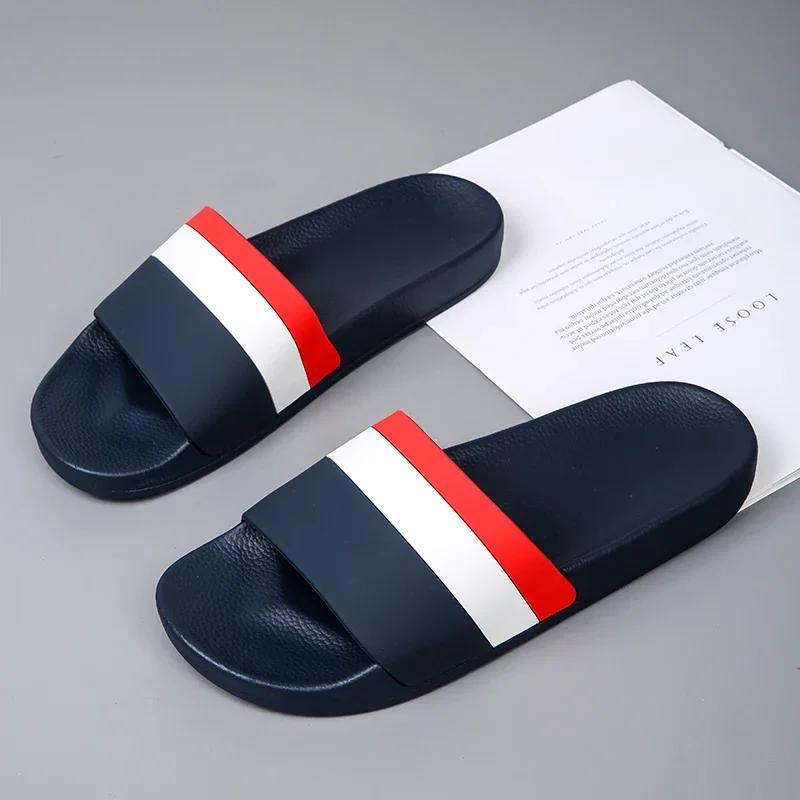 Mens Shoes 36-46 Simple Comfortable Slippers Outdoor Sandals Summer Specials Beach Non Slip Bathroom Men Casual Shoes