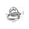 Adult Metal Stainless Steel Chastity Lock Male SM Sex Devices Supplies Penis Lock Bound To Prevent Cheating Men'S Chastity Cage
