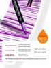 Double-Ended Multi-Color Acrylic Markers with Beveled Tip for Kids' Drawing and Doodling