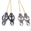 Bondage Gear Hard Clover Nipple Clamps Clips Adult Products For Women Metal Nipple Clamps Steel Breast Games