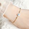 Kwaliteit Sieraden Klassiek Vrouwen Cadeau Waterdicht Duurzaam Niet-vervagend Metaal Roestvrij Staal Dubbele Rij Kralenketting Prachtige Armbanden