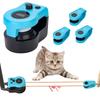 Mental Stimulation Interactive Cat Toy Adjustable Speed Cat Running Wheel Cat Treadmill Kitten Toy