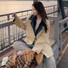 High-end Casual Cotton Coat New Winter Style Loose Short Windbreaker Contrasting Color Jacket Temperament