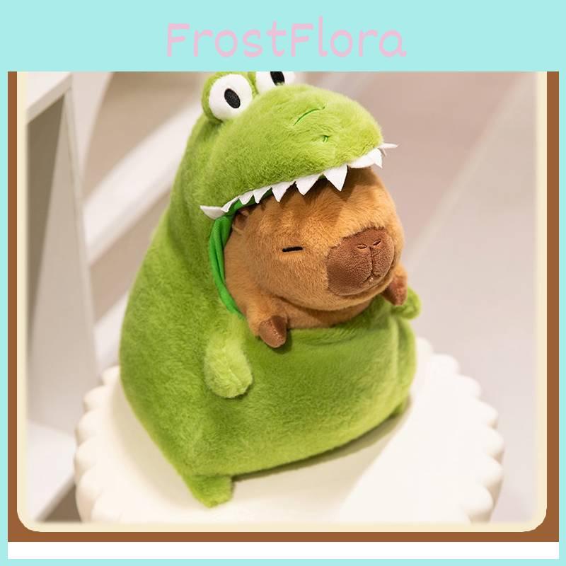 Adorable Capybara Plush Toy Cute Crocodile Design Soft Pp Cotton For Kids