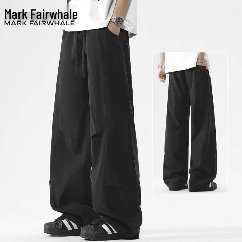 Mark Fairwhale Men s Summer Loose Straight Leg Cargo Pants 4XL