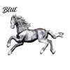 Romantic Horse Brooch Pin Retro Enamel Design Badge Clothes Equine-inspired