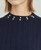 ROPE PICNIC Pearl Knit Pullover Pink 38 Women's Sweater, (63)