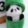 Cute Kawaii Animal Pendant Cartoon Bamboo Tube Panda Keychain Lovely   Gift
