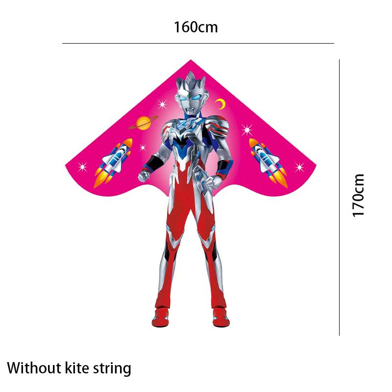 

Ultraman 14 Meter Childrens Cartoon Kite Easy To Fly In The Gentle Breeze Style C