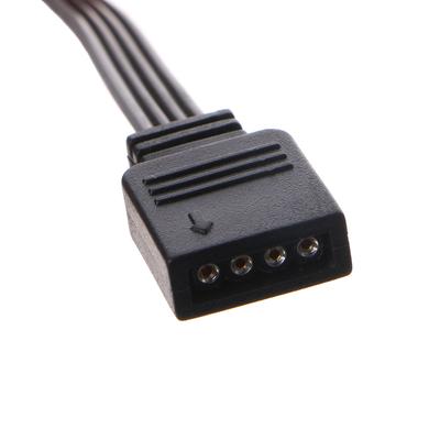 Motherboard RGB SYNC Splitter 12V 4Pin RGB Fan LED Strip HUB Transfer Extension Cable Compatible for Giga/Microstar/for
