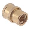 High Pressure Cleaner Car Washer Fitting Adapter Connector 1/4 Inch Quick Connect Socket For Car Washer Lance Connector M14 M22