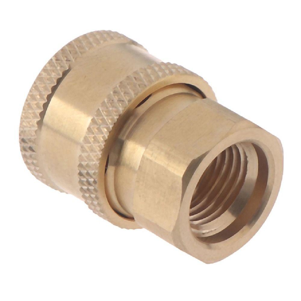 High Pressure Cleaner Car Washer Fitting Adapter Connector 1/4 Inch Quick Connect Socket For Car Washer Lance Connector M14 M22