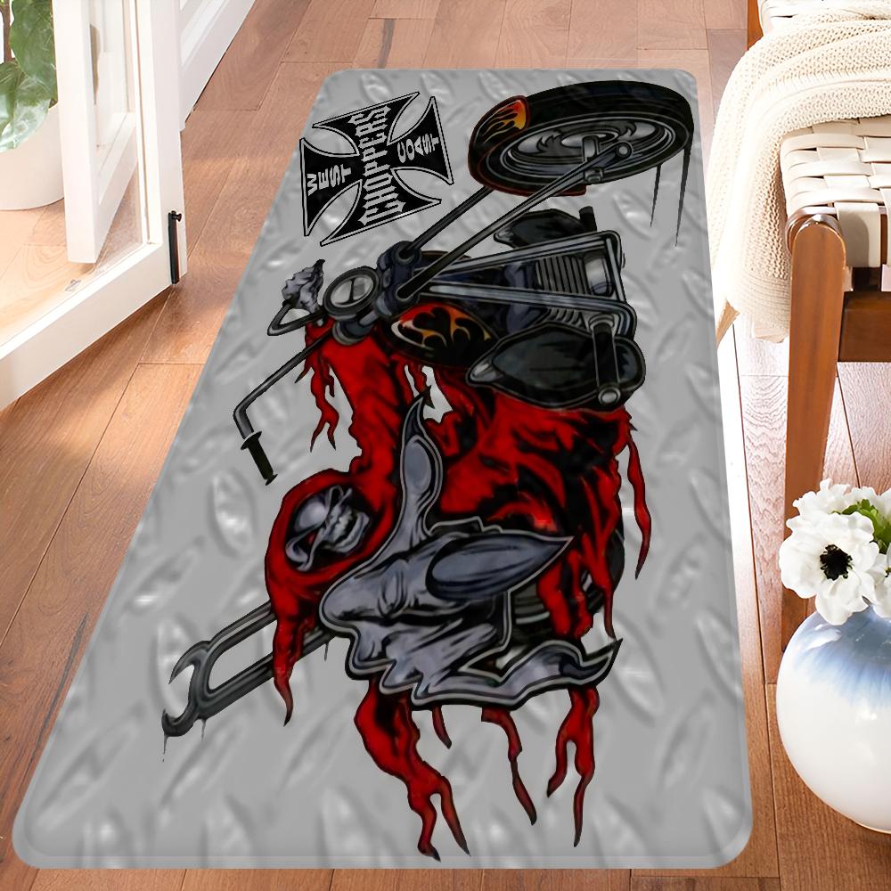 Tappetino da Bagno West Coast Choppers Stile INS Morbido Pavimento Camera da Letto Casa Stanza della Biancheria Tappeto Antiscivolo Benvenuto Zerbino