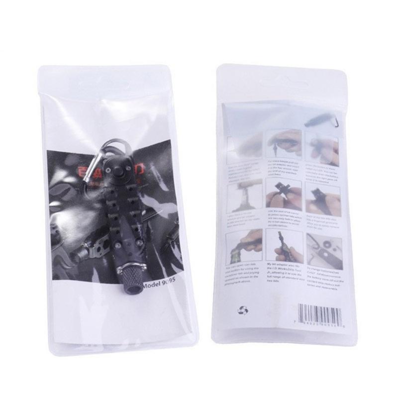 Multi Tool Screwdriver Bit with Carabiner Keychain Multifunctional Gadget Portable Screwdriver Pocket Bottles Opener