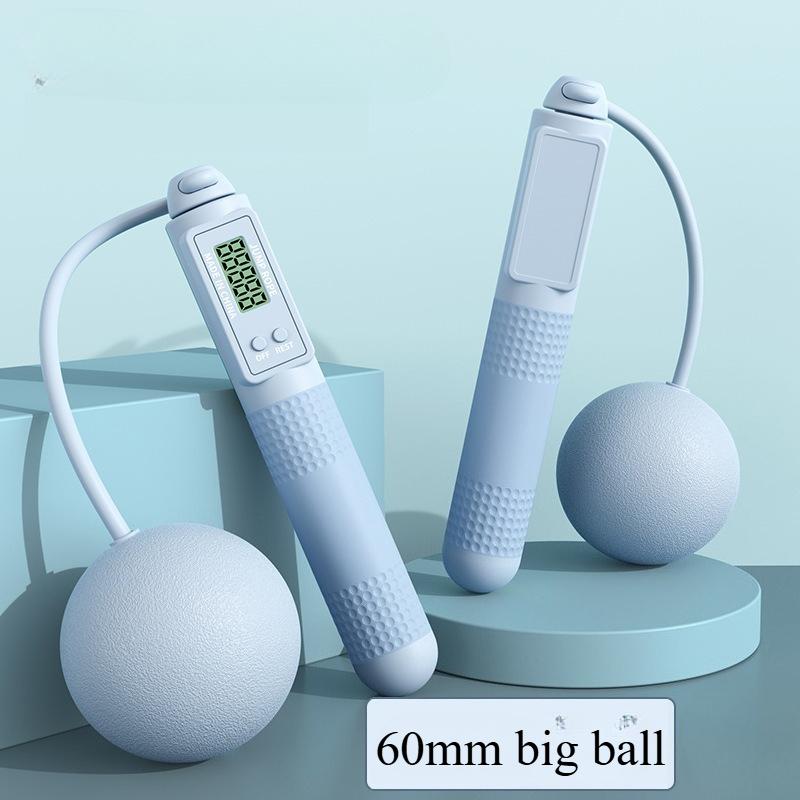 Скакалка двойного назначения, Интеллектуальный подсчет, Стальной трос, Спортивный инвентарь, Бытовые беспроводные виды спорта, Скакалка с отягощением