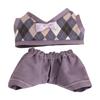 2Pcs Girl Doll Clothes Doll Clothing Detachable Gift Dress Up Photo Props DIY Doll Toy Doll Outifits Adorable for 6 Inch Doll