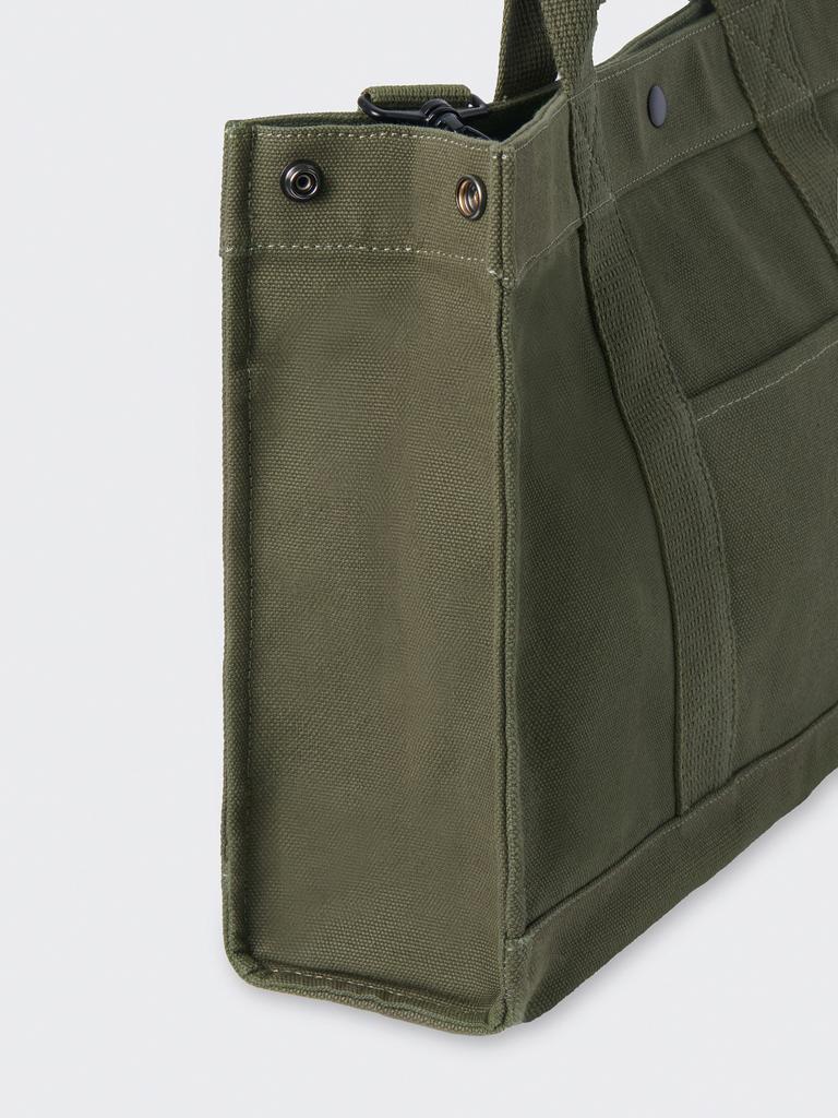 Musinsa Standard Heavy Canvas Square Tote Bag [Khaki]