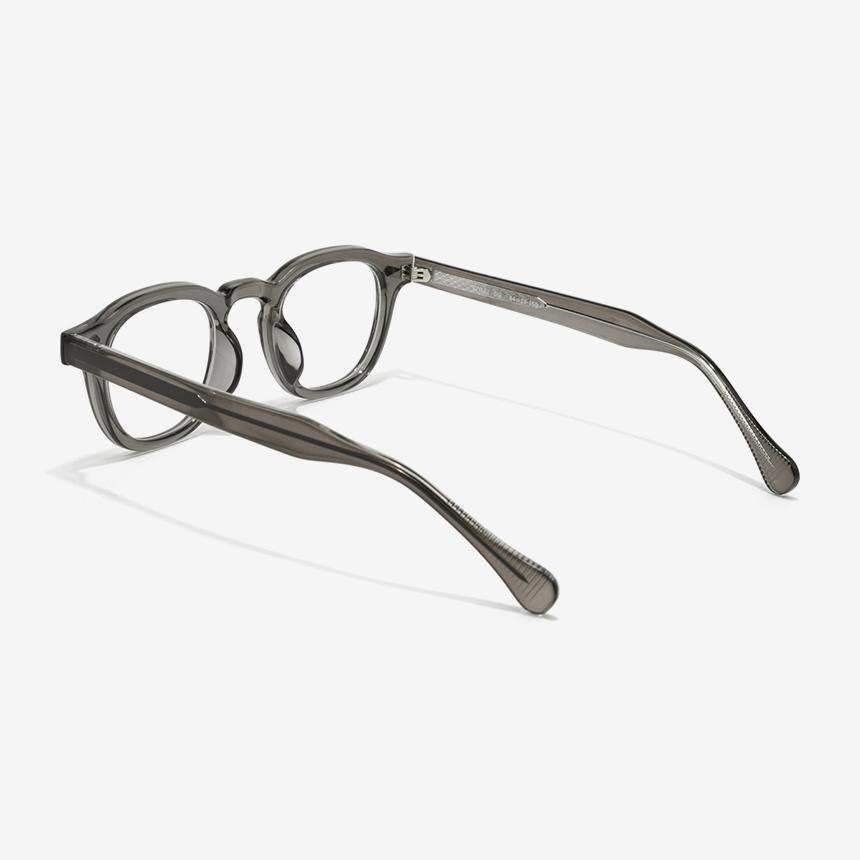 Seutailwokeu Style2 Dg_Dark Gray Transparent Stylework Eyeglass Frames