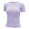 Mitaogirl Kendall Quick-Drying Top Women Slim Fit Running Yoga Workout Clothes Breathable Thin Sports Short Sleeve T-shirt
