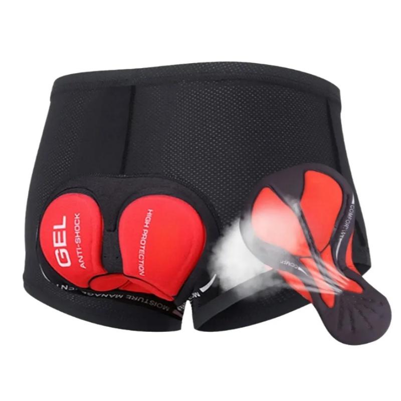 Cycling Shorts Breathable Mesh Cycling Underwear 5D Gel Pad Shockproof MTB Bike Shorts Man Shorts