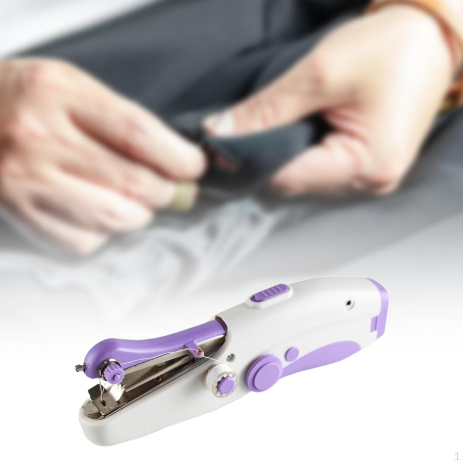 

Компактная электрическая швейная машина для проектов по пошиву одежды своими руками фиолетовый