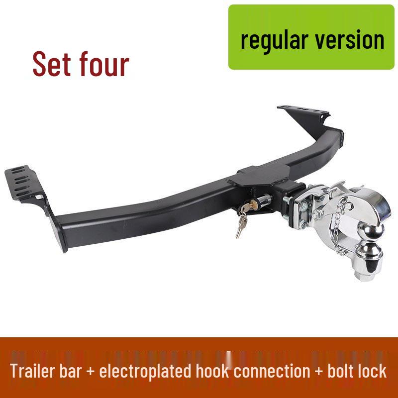 Compatible Tow Hook Frame for Toyota Prado FJ: Rear Towing Modification