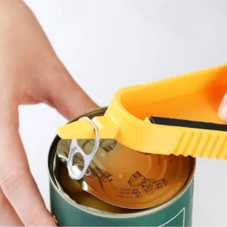 2pcs 6 in 1 Jar Opener Multi Functional Weak Hand Bottle Lid Opener Seniors Arthritis