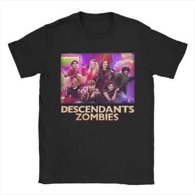 Descendants Zombies Tour T-Shirts for Men Women Movie Casual Cotton Tees O Neck Short Sleeve T Shirt Gift Idea Clothing
