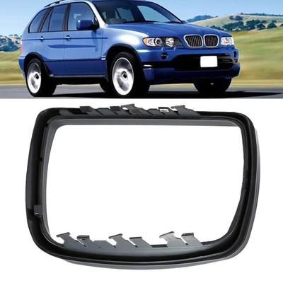 Türseitenspiegelrahmen, Zierring, Seitenspiegelabdeckung, Zierring, Autotür-Außenspiegelhalter, für BMW E53 X5 3.0d 3.0i 4.4i 1999-2006