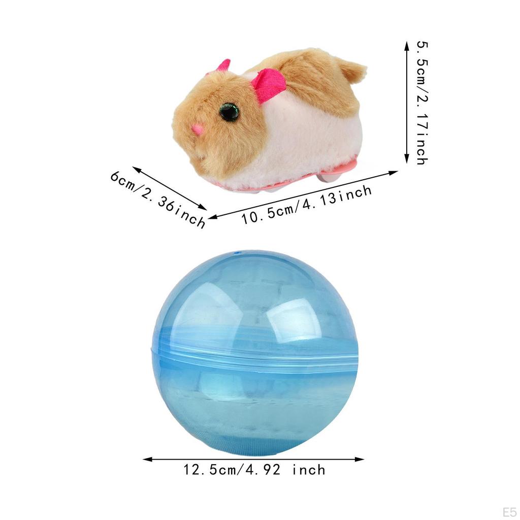 Ball Toys Early Educational Toy Electric Electronic Pets Hamster Montessori for Holiday