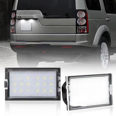 PLUG AND PLAY LED License Number Plate Lights Rear for Land Rover Discovery 3 05-2009 Discovery 4 Freelander 2 Range Rover Sport