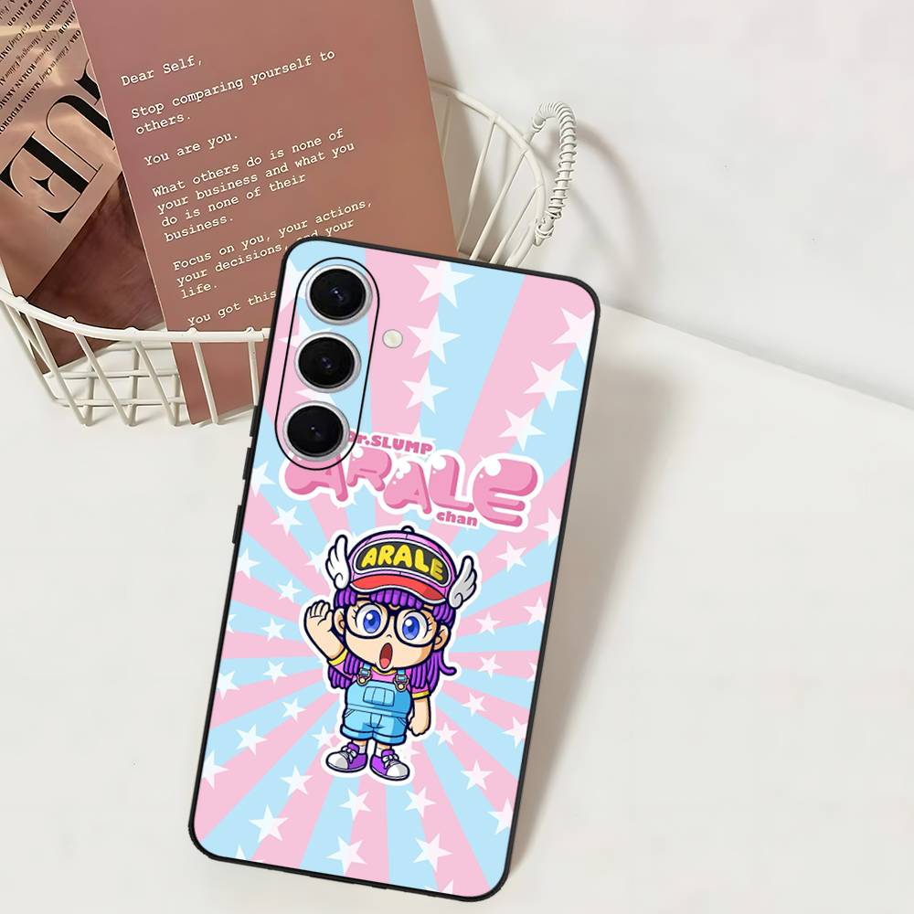 Anmie Dr Slump A-Aralees Phone Case For Samsung S 24 Fe 25 Ultra Plus 20 Lite 21 30 22 23 24 22 Ultra 5G Fundas