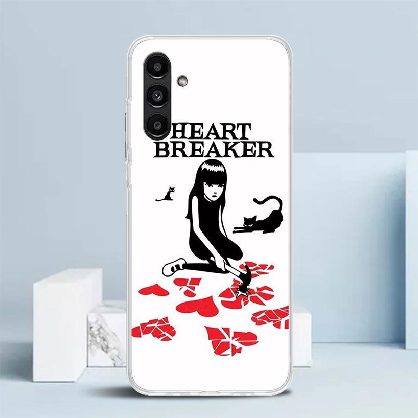 Comics Emily The Strange Cover for Samsung Galaxy A17 A37 A57 A16 A26 A36 A56 A15 A14 A55 Phone Case A13 A53 A25 A35 A24 A34 A23