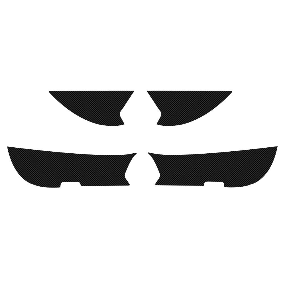 Carbon Fiber Pattern Inner Door Panel Cover PVC Sticker for Volkswagen VW Golf 7 MK7 7.5 MK7.5 2012 - 2019 Auto Stickers