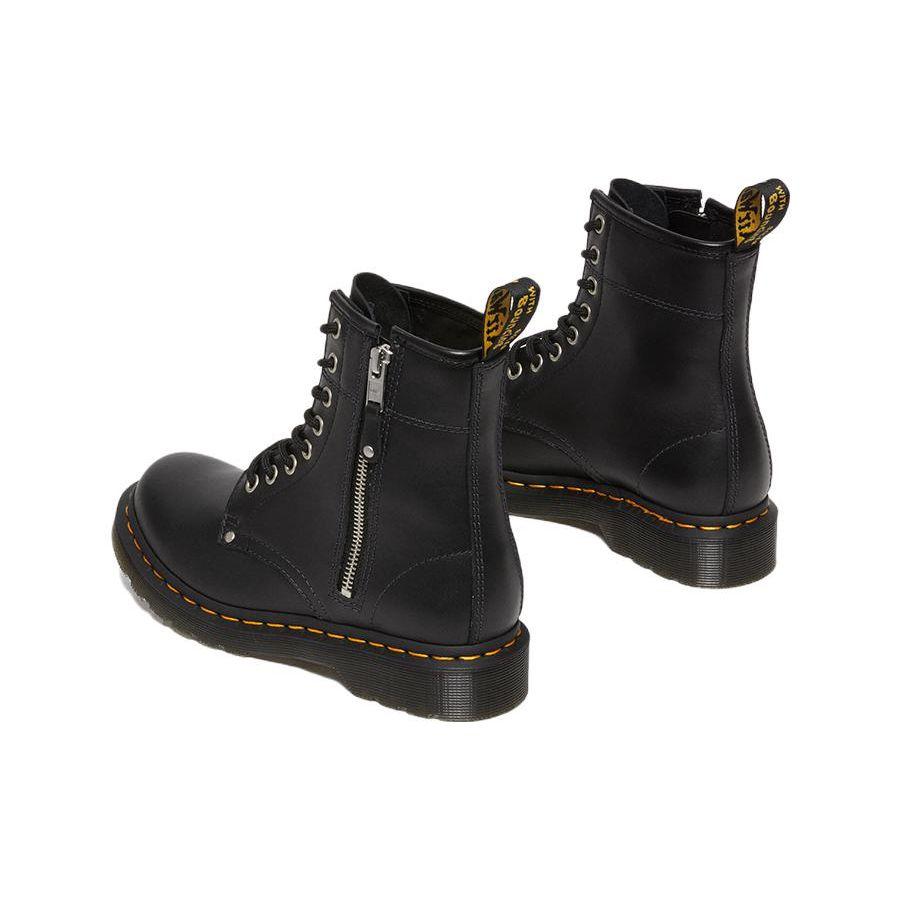 Dr. Martens 1460 Leder 8 Ösen Kurze Stiefel Damenstiefel Schwarz 27629001