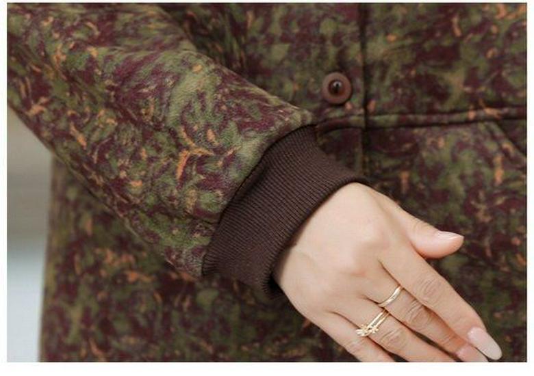 Velvet Jacket for Mature Women: Warm, Stylish Winter Top with Prints