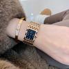 Bracelet Type Square Dial Watch Women'S High Sense Medium And Ancient Style Light Luxury Niche Temperament