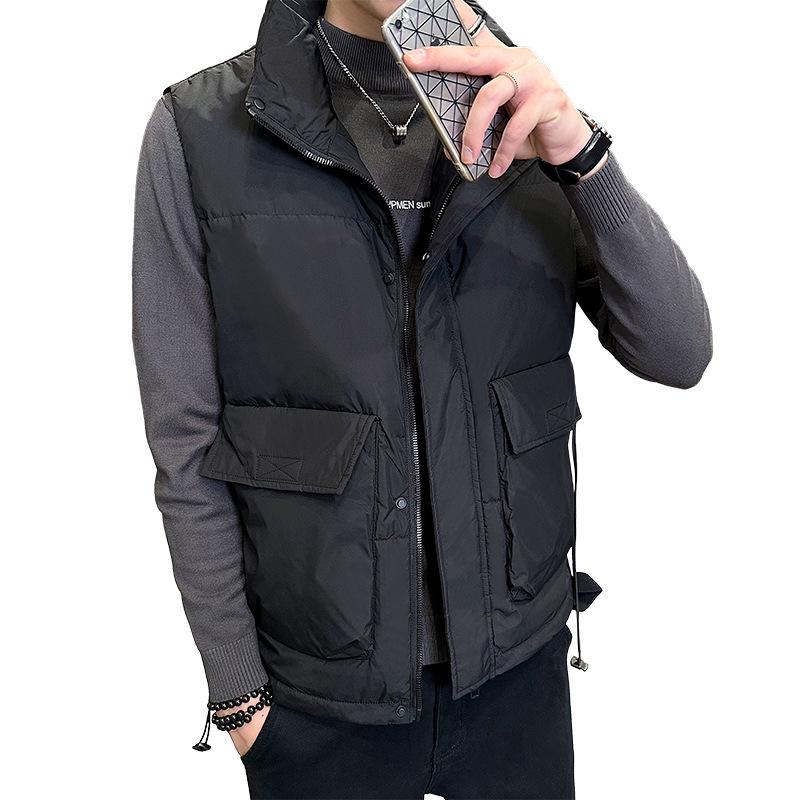 Men's Winter 2026 Stand Collar Duck Down Vest