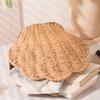 Paper Rope Woven Shell Shaped Basket Decorative Toy Storage Bin Desktop Sundries Organizer Home Organization Tool