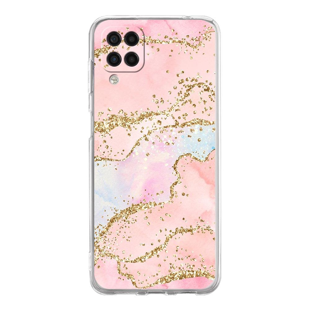 Agate Marble Phone Case For Samsung Galaxy A51 A71 A21S A12 A11 A31 A41 A03S A13 A33 A73 A53 A52 A32 5G A23 Soft Clear Cover