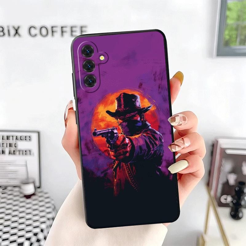 Red Dead R-Redemption Soft Phone Case for Samsung A17 A37 A57 A16 A26 A36 A56 A15 A25 A35 A55 A14 A24 A34 A54 A13 A23 A33 A53 A5