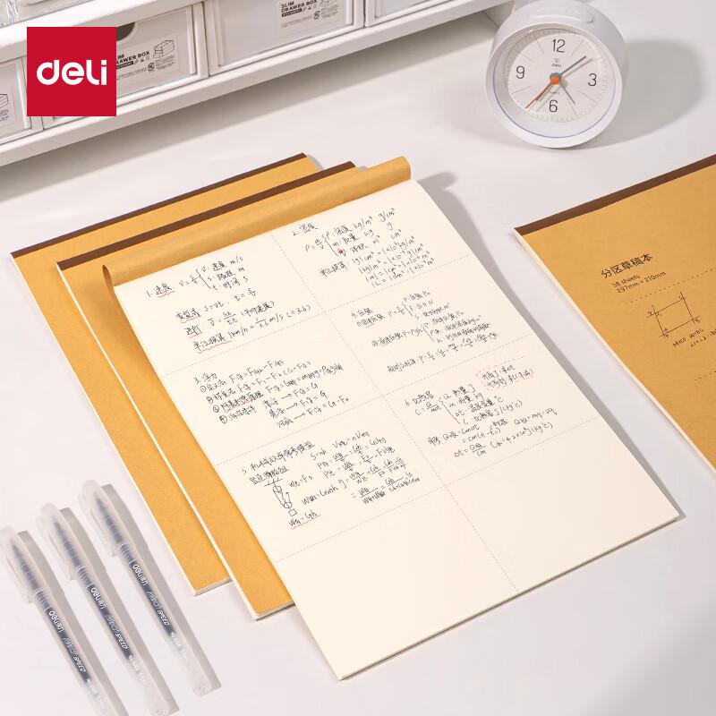 Deli Multipurpose Draft Paper & Notebooks