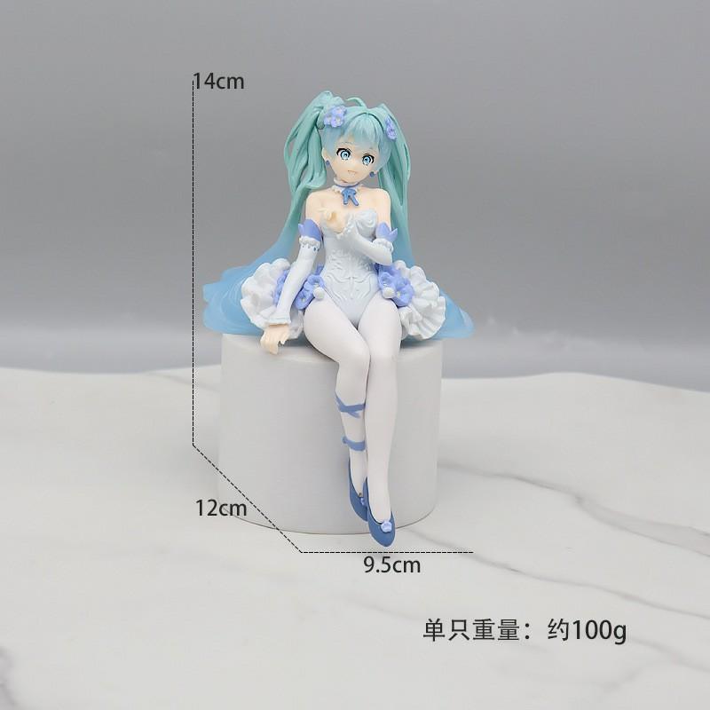 4.33-7.87 Inch Hatsune Miku Anime Action Figures Noodles Stopper Model Figure Toys Collectible Gift For Toys Hobbies Children