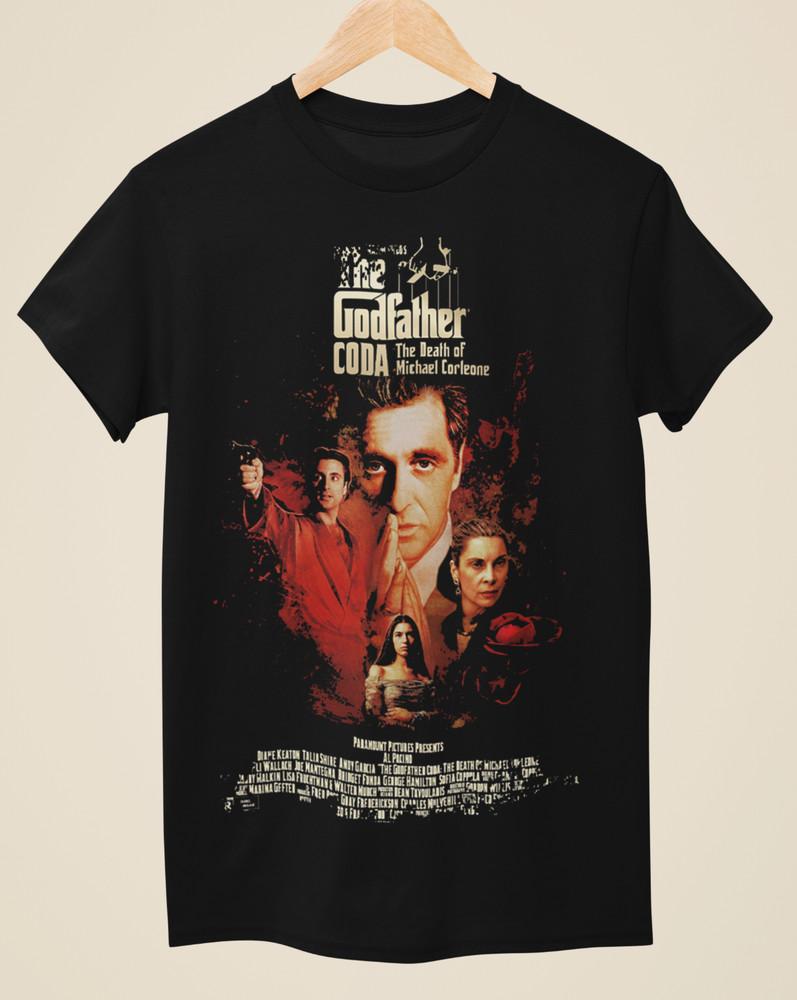 The Godfather Part III - Movie Poster Inspired Unisex Black T-Shirt Unisex T-Shirt S