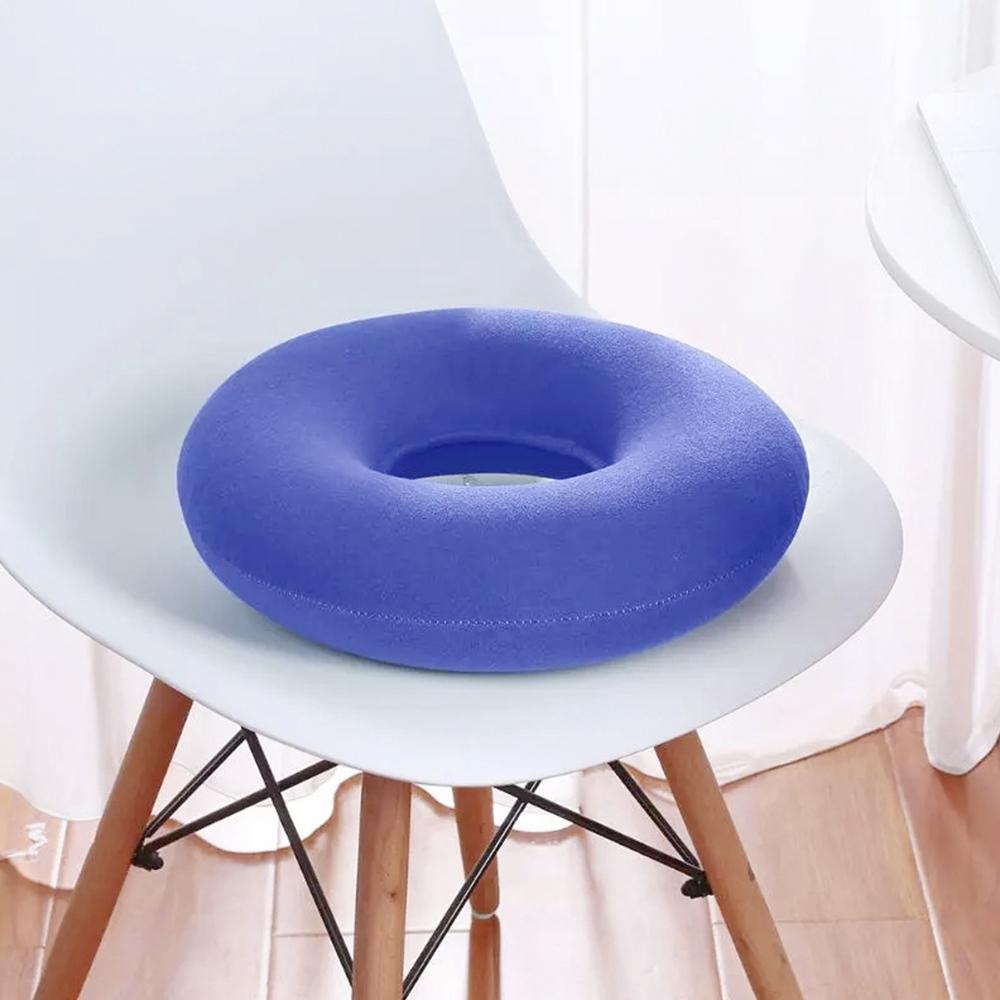 Round Inflatable Ring Comfortable Donut Cushion Pillows Pad Pain Relief Seat Durable Round Sitting Pad Premium Adult Cushion Hot