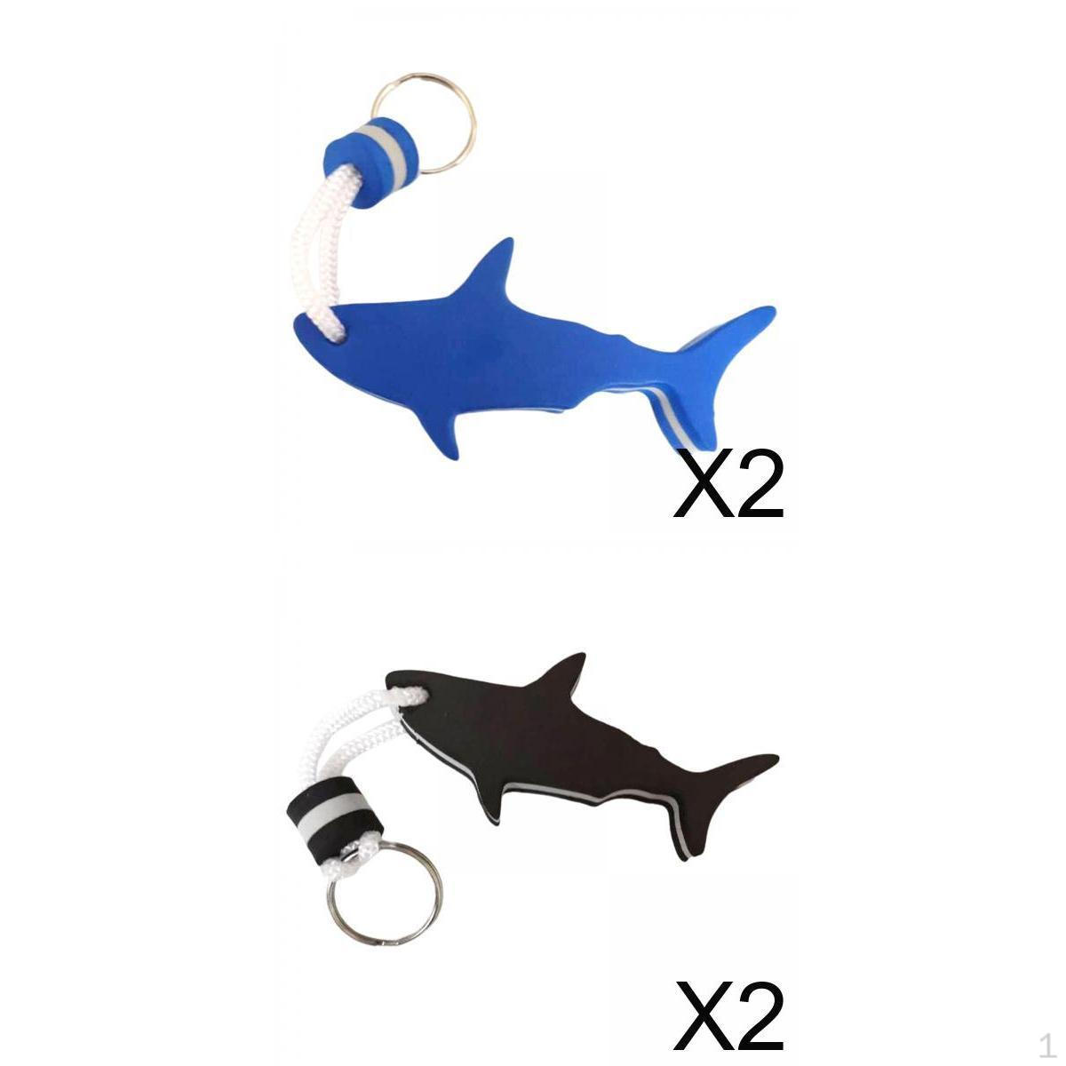 

4x Плавающий брелок для ключей Плавучая цепочка 2x Синий и Черный