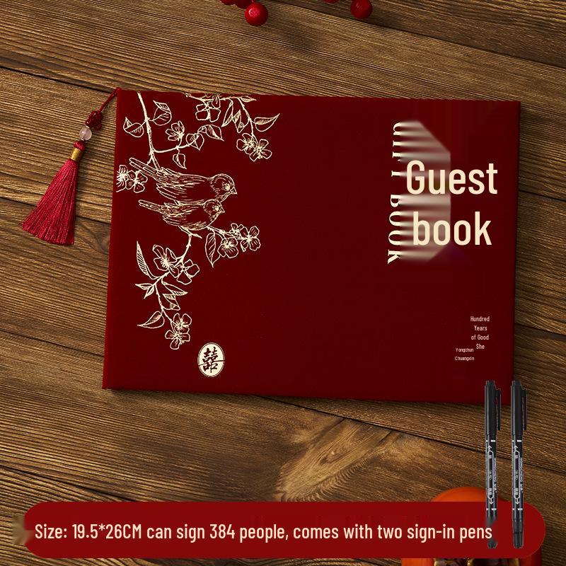 Wedding Gift Money Ledger & Sign-in Book