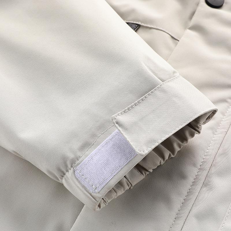 Herrenmode Lässige Windjacke Bomberjacke Wasserdichte Outdoor-Sportjacke